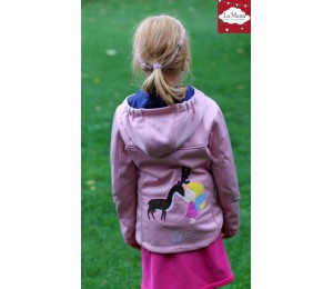 Stickserie - Fee liebt Reh Fransenappli